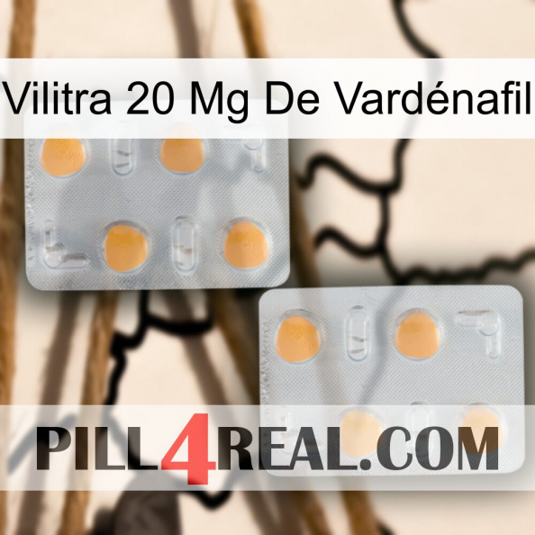 Vilitra 20 Mg De Vardénafil 25
